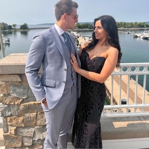 Shona Joy Strapless Dress